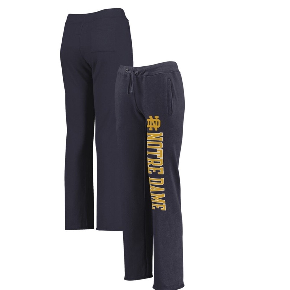 Gildan navy blue Notre Dame joggers